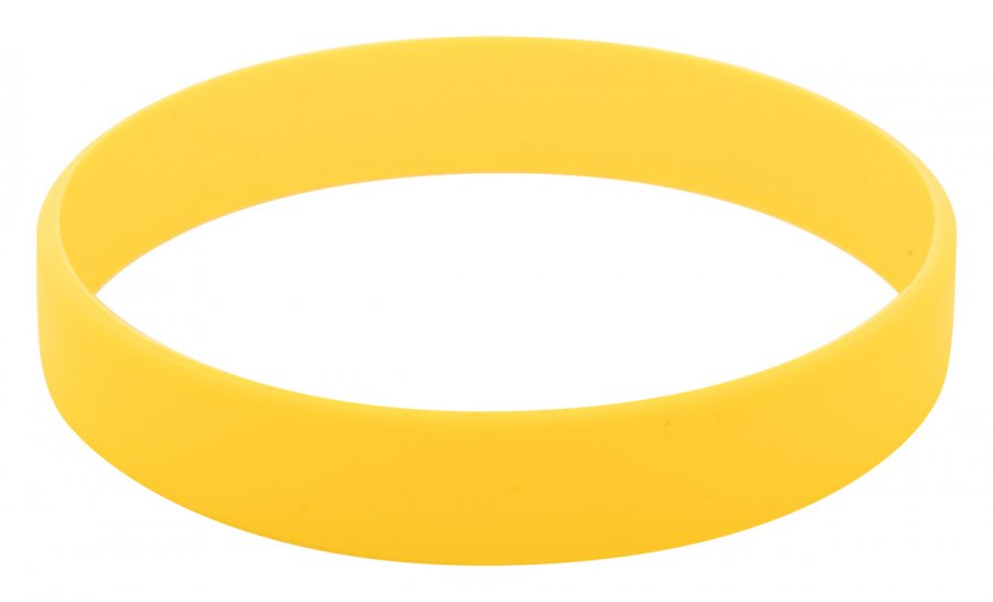 "Wristy" silikonový náramek, žlutá