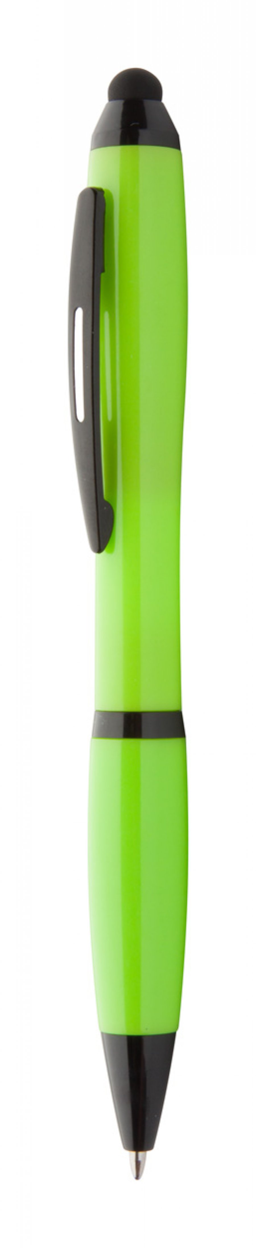 "Bampy" dotykové kuličkové pero, limetková zelená