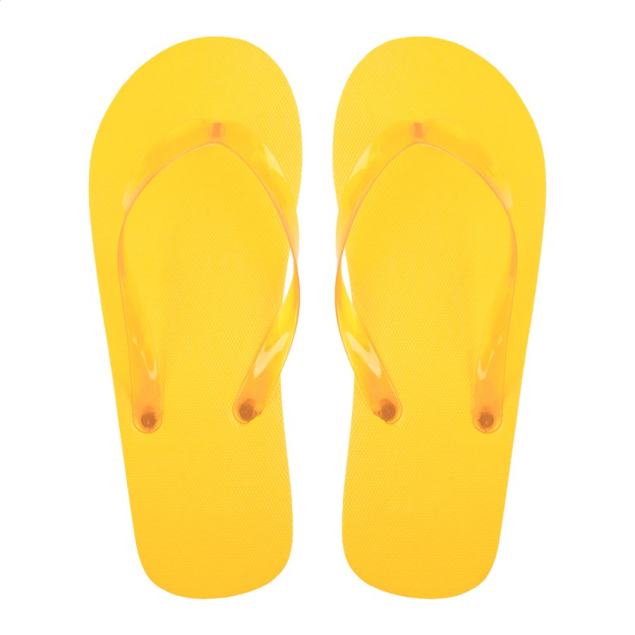 Boracay plážové žabky, žlutá