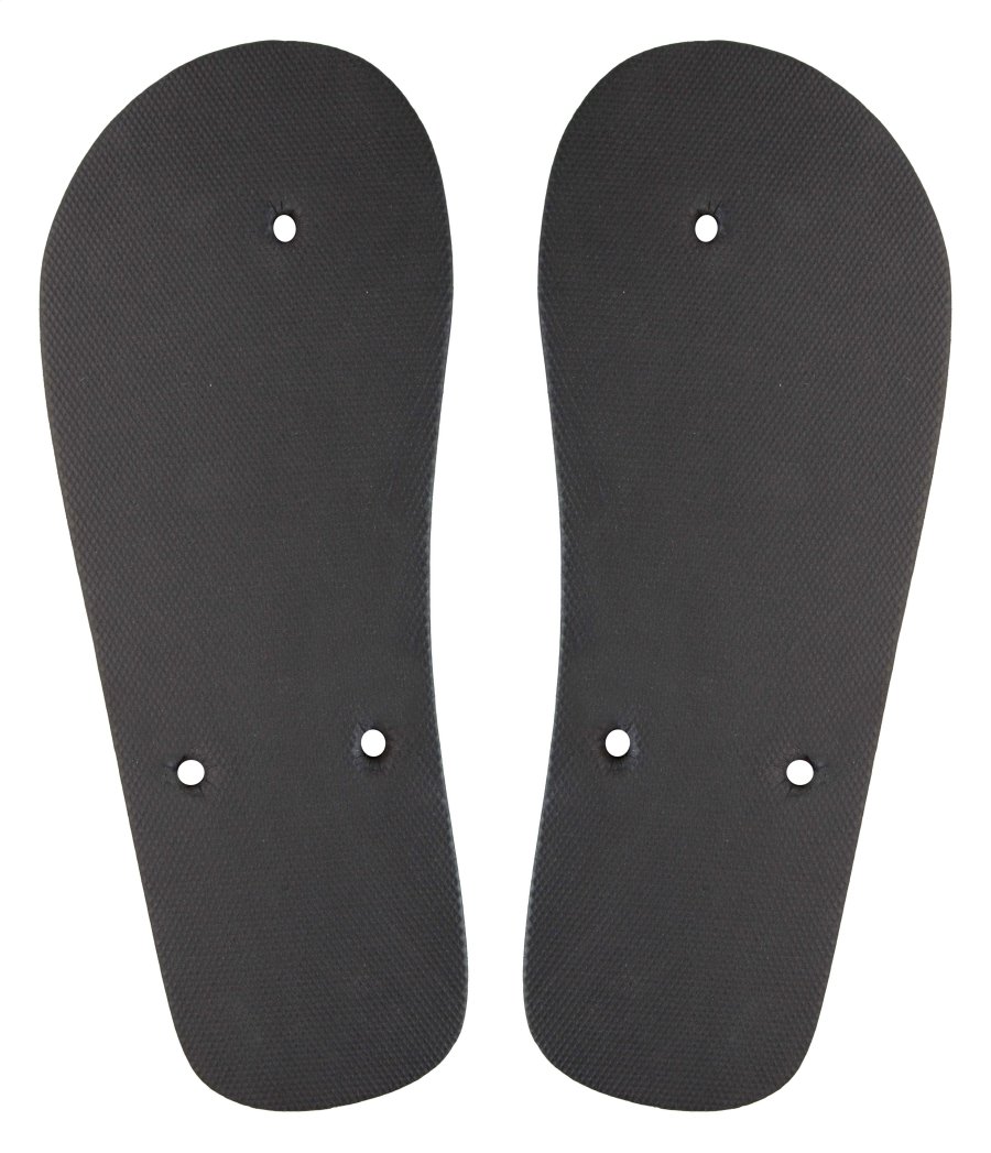 CreaPlaya plážové žabky na zakázku - podrážka, černá