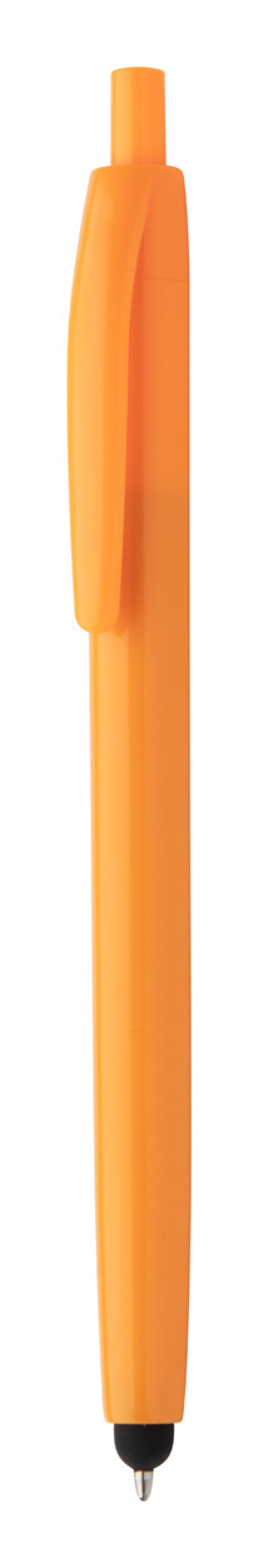 "Leopard Touch" dotykové kuličkové pero, oranžová