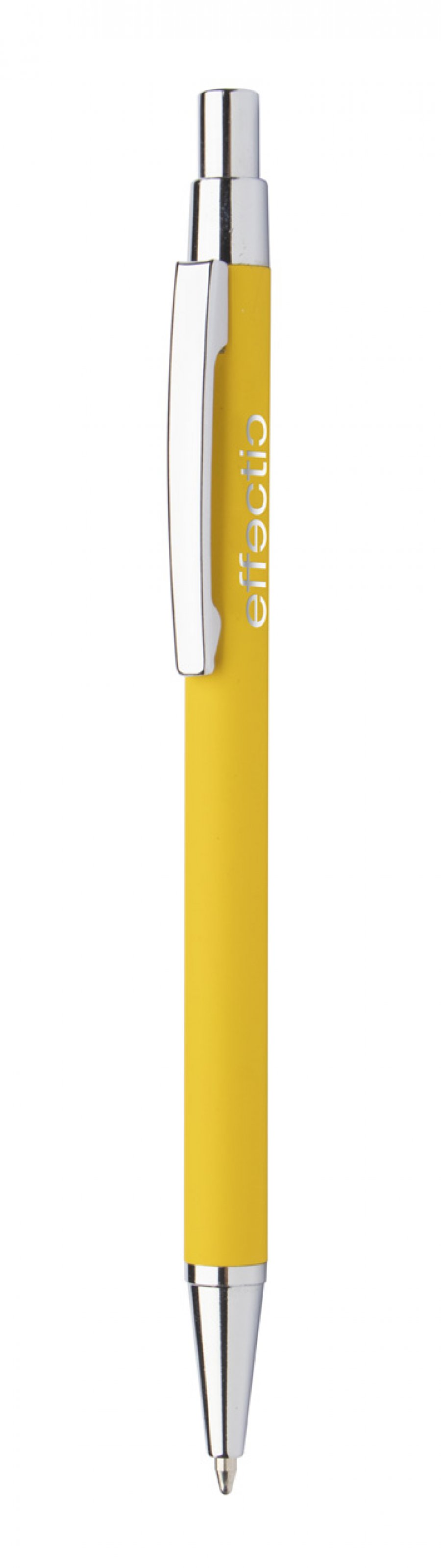 "Chromy" kuličkové pero, žlutá
