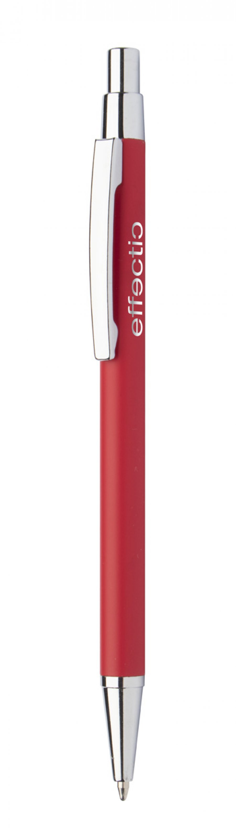 "Chromy" kuličkové pero, červená