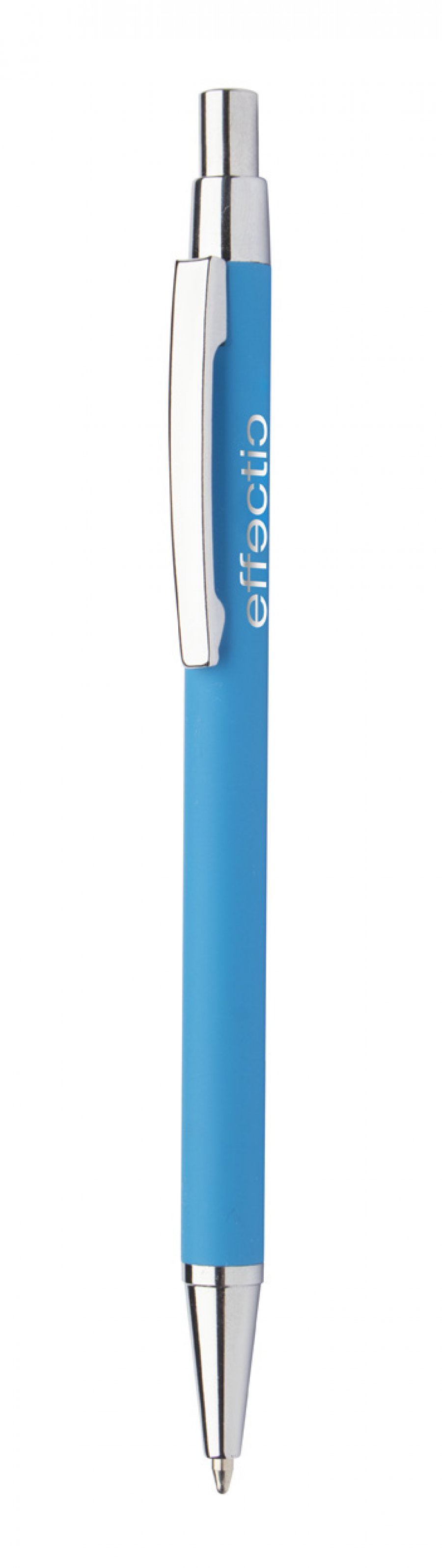 "Chromy" kuličkové pero, světle modrá