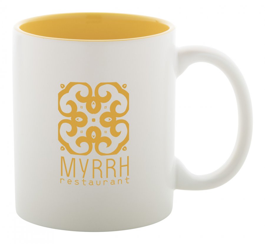 Revery hrnek, žlutá