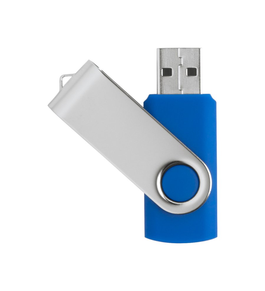 TwistDrive USB flash disk, modrá