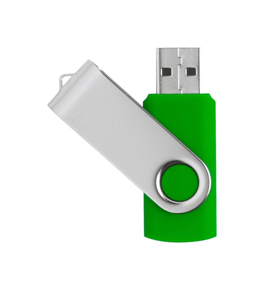 TwistDrive USB flash disk, zelená