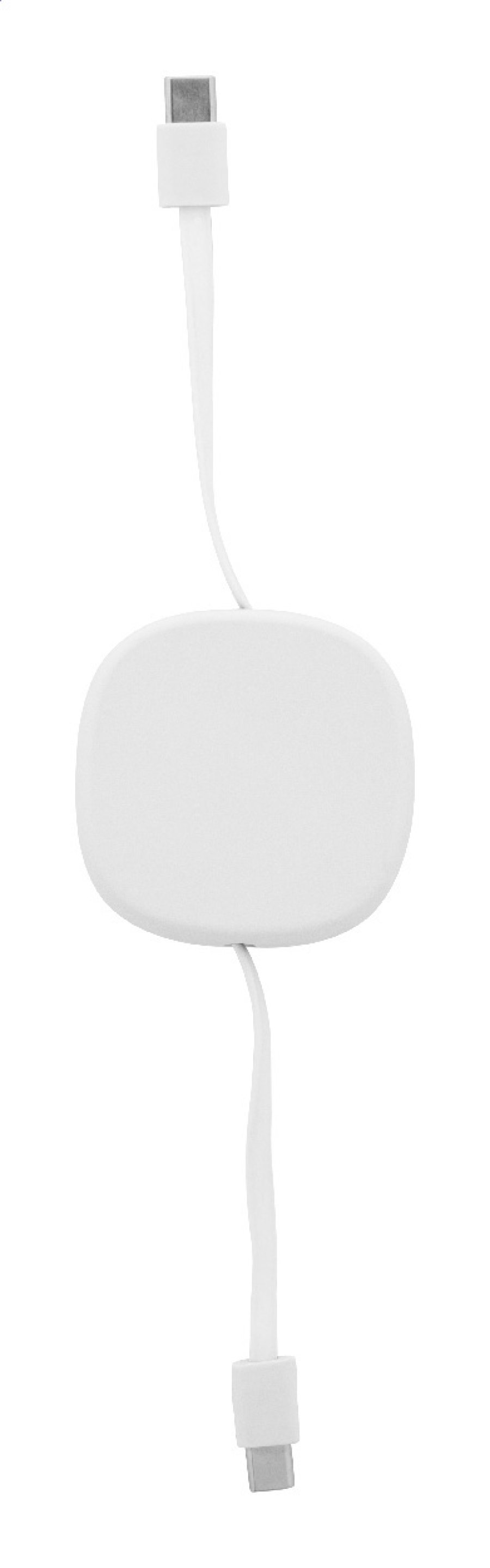 Cabsle 60W nabíjecí kabel RABS USB-C, bílá