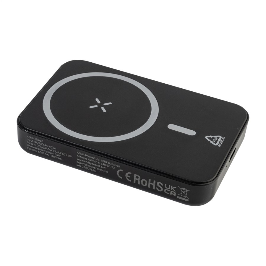 Rabobank FastMag power banka RABS, černá