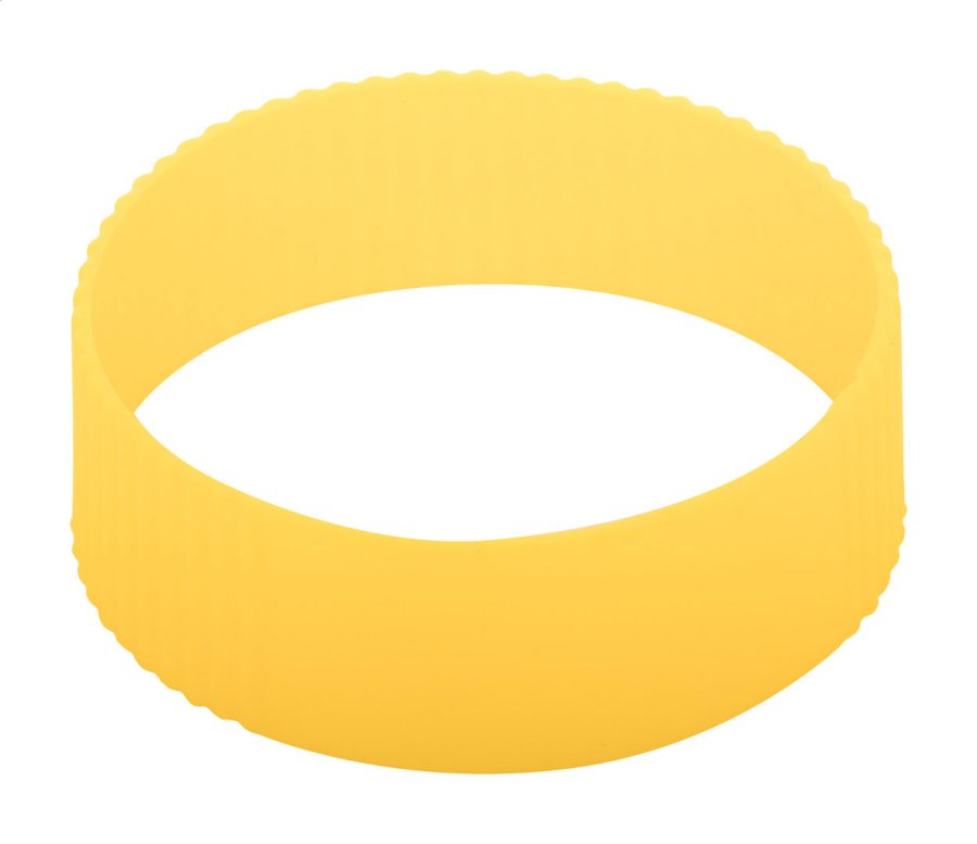 CreaCup termo hrnek na zakázku, úchop, žlutá