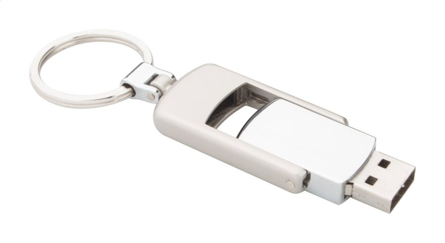 Hikiki USB flash disk, stříbrná