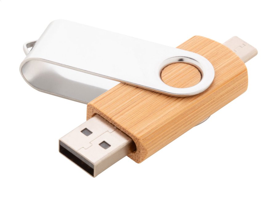 BooSpin OTG USB flash disk, přírodní