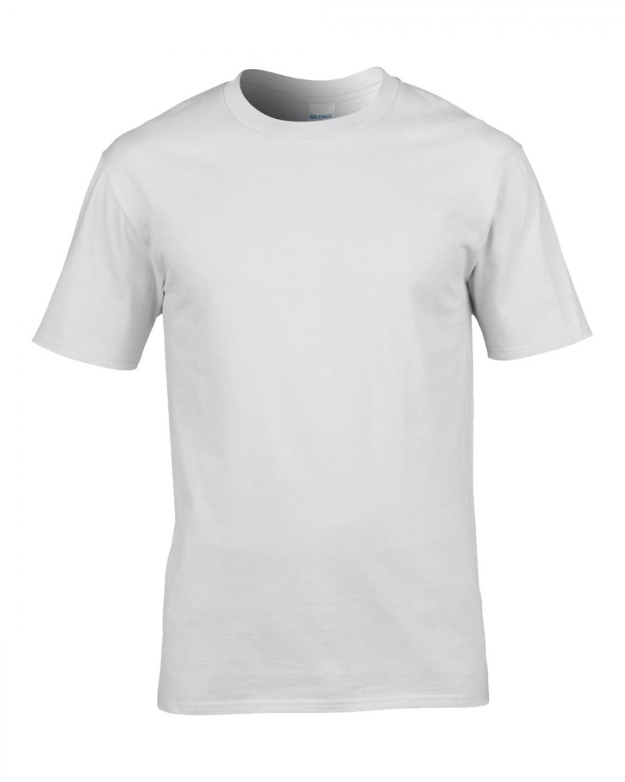 "Premium Cotton" tričko, bílá