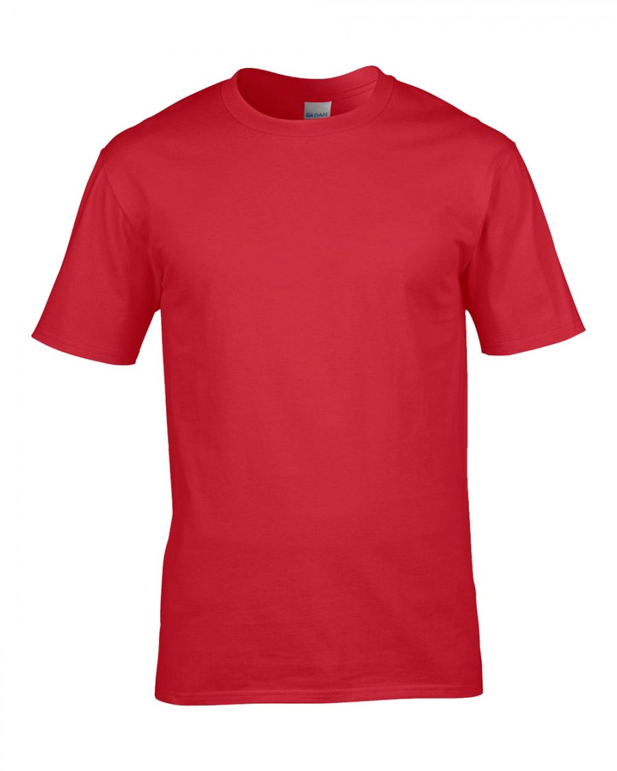 "Premium Cotton" tričko, červená