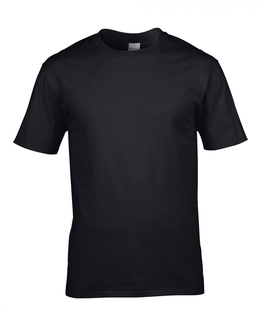 "Premium Cotton" tričko, černá
