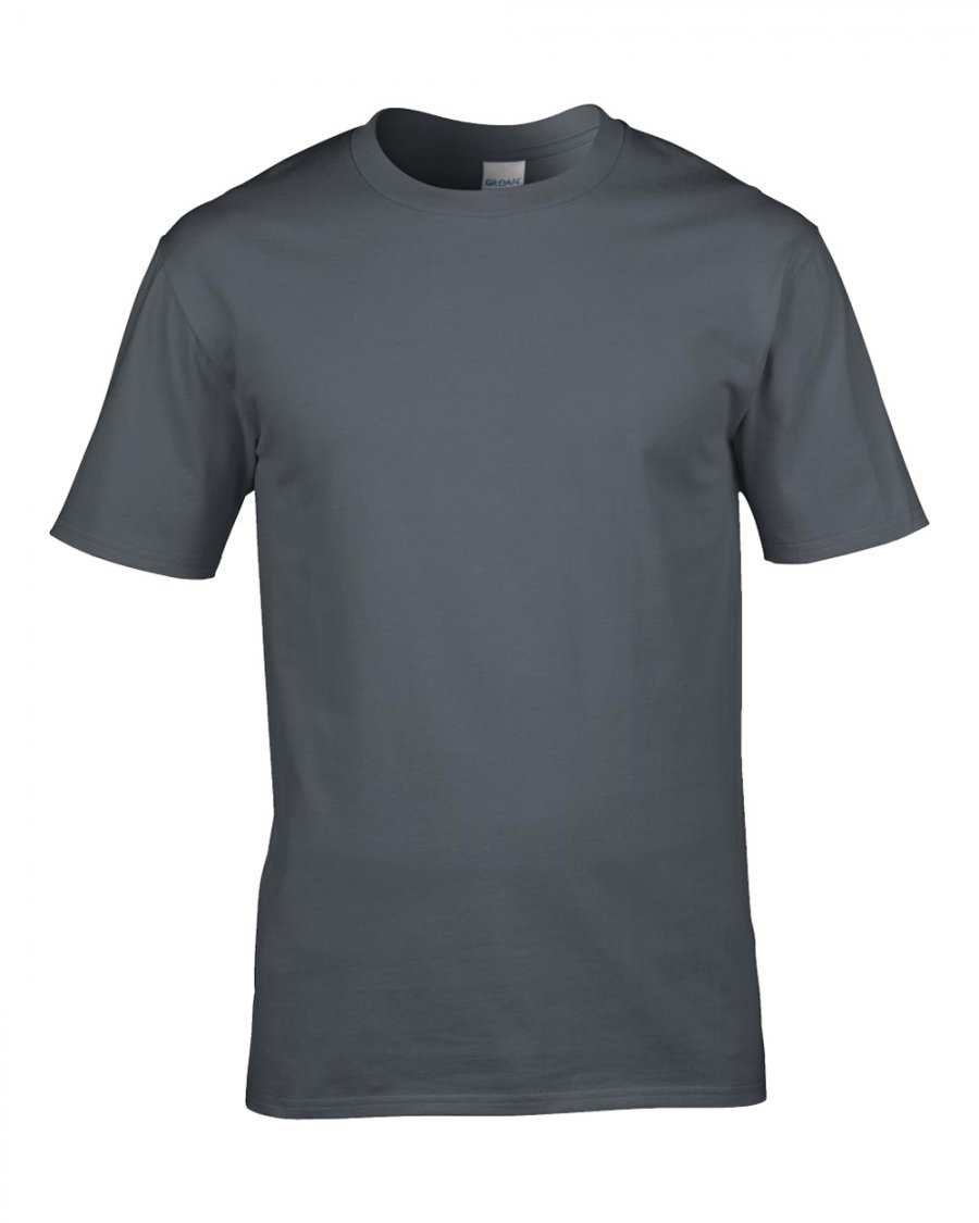 "Premium Cotton" tričko, šedá