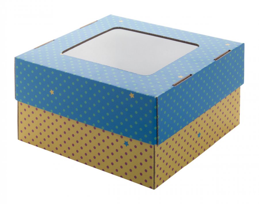 "CreaBox Gift Box Window S" dárková krabice, bílá