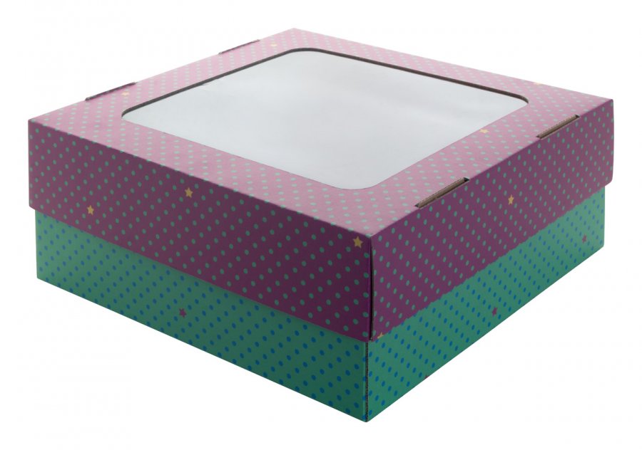 "CreaBox Gift Box Window L" dárková krabice, bílá