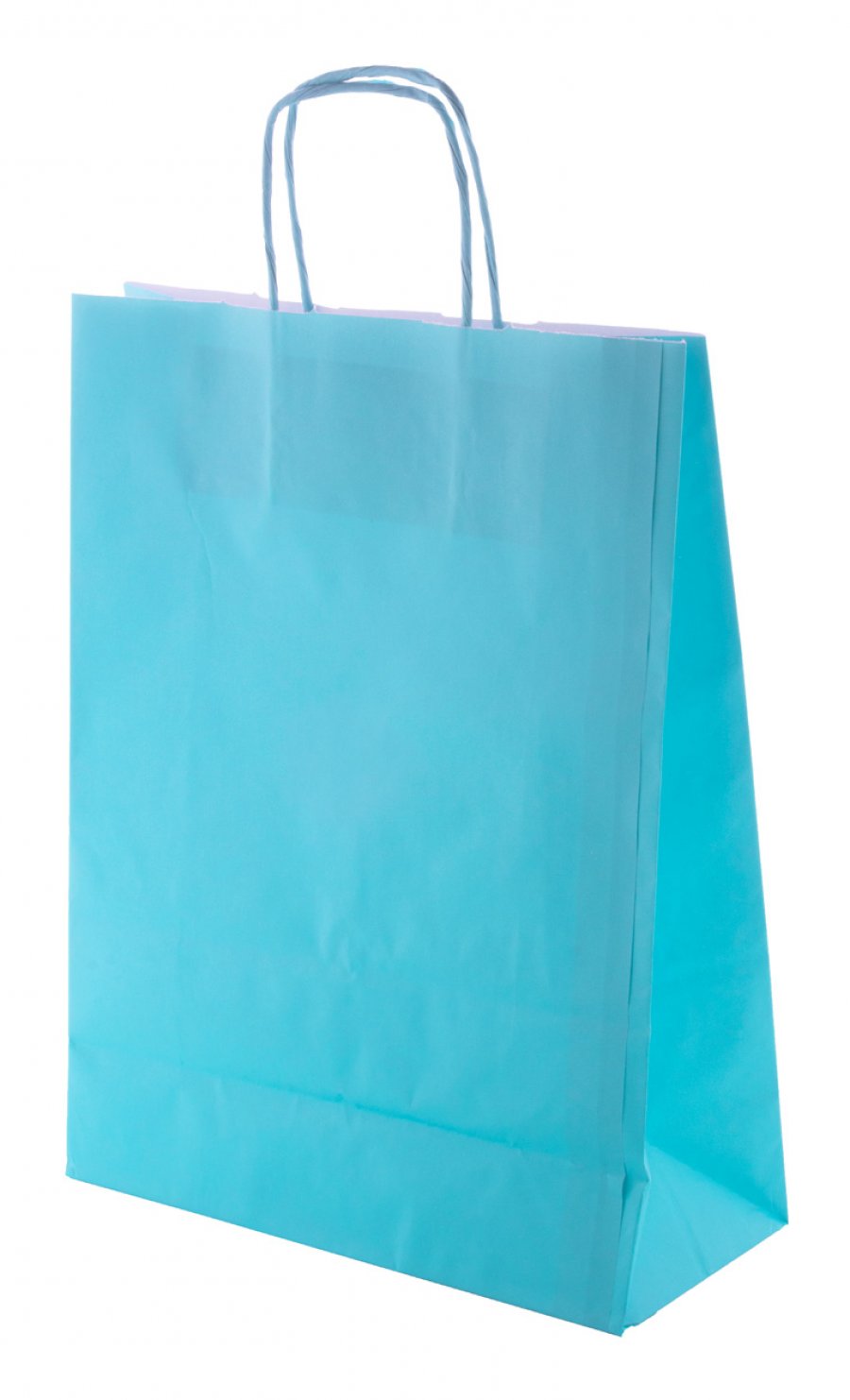 "Mall" papírová taška, světle modrá