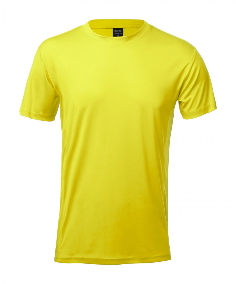 "Tecnic Layom" sportovní tričko, žlutá
