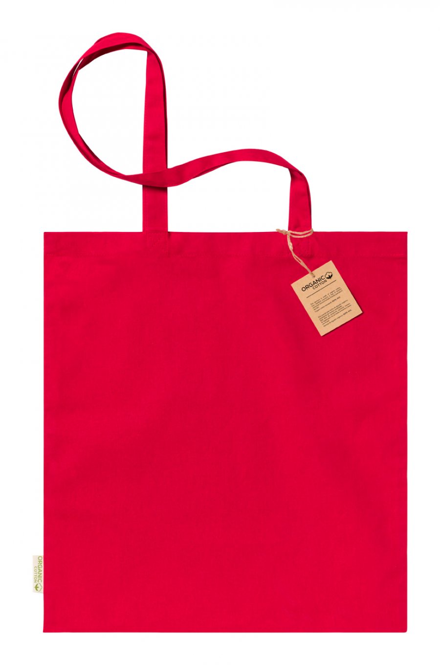 "Klimbou" bavlněná nákupní taška, červená