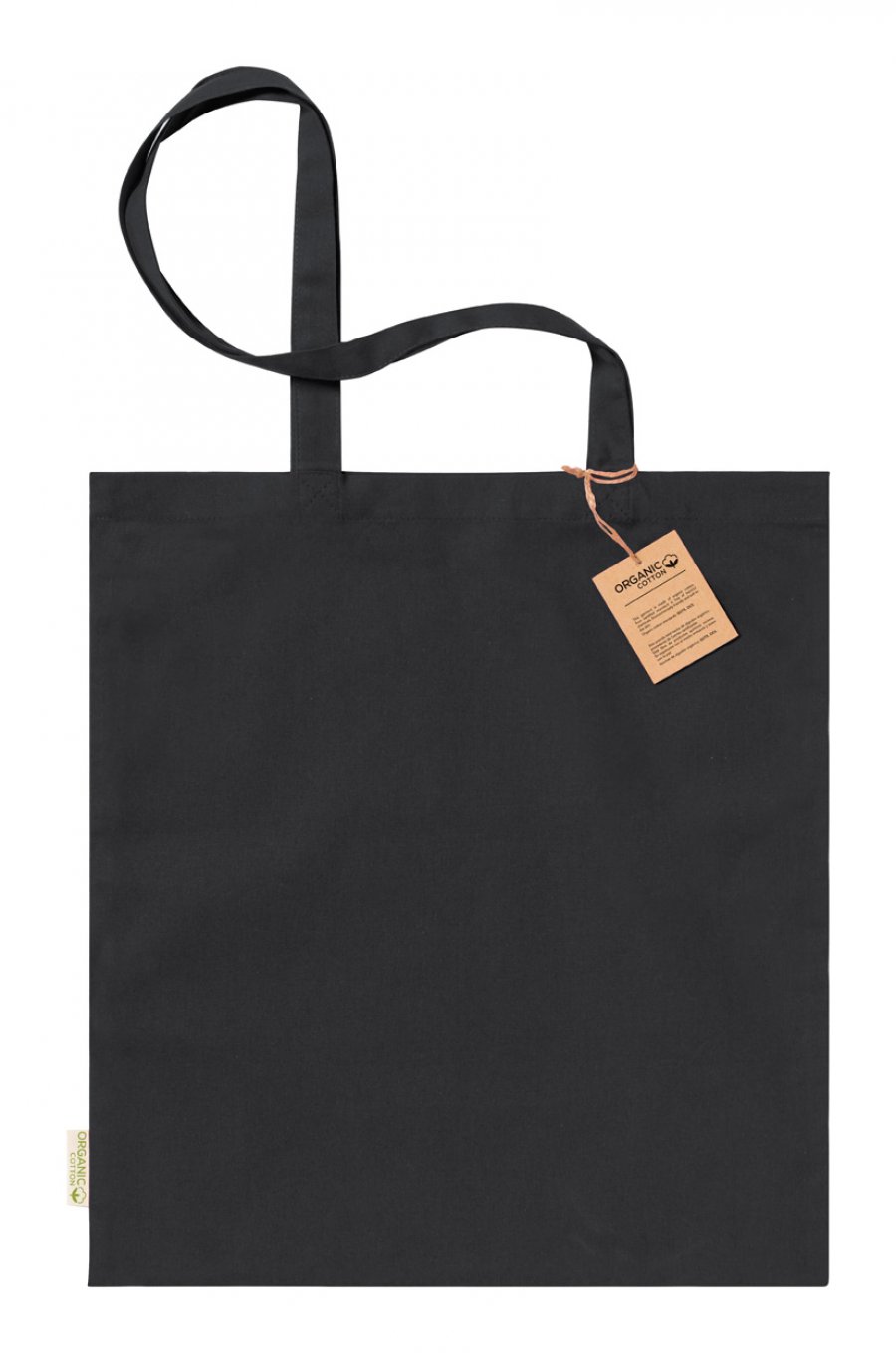 "Klimbou" bavlněná nákupní taška, černá