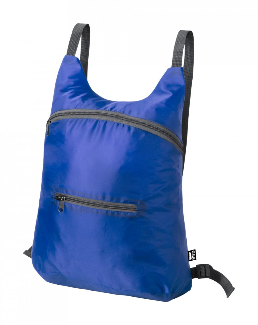 "Brocky" skládací RPET batoh, modrá