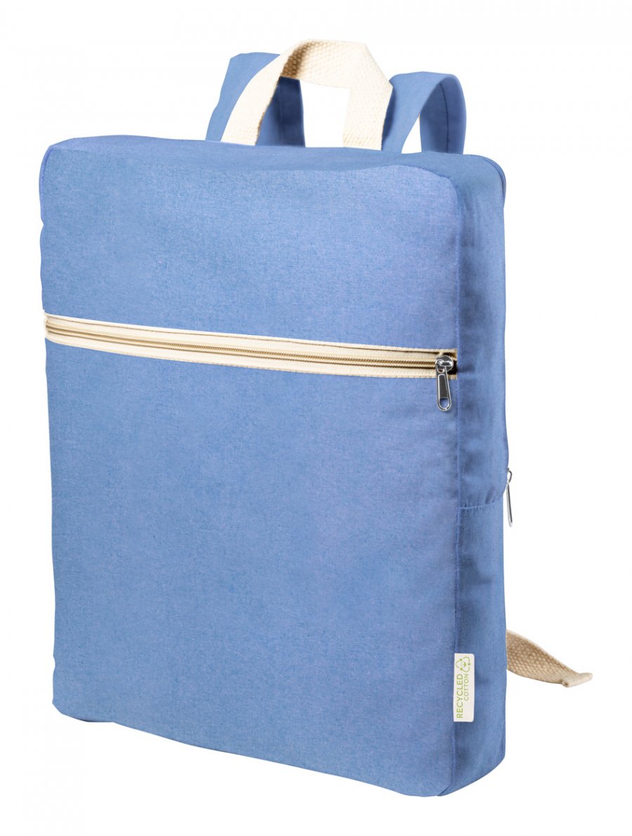 "Nidoran" bavlněný batoh, modrá