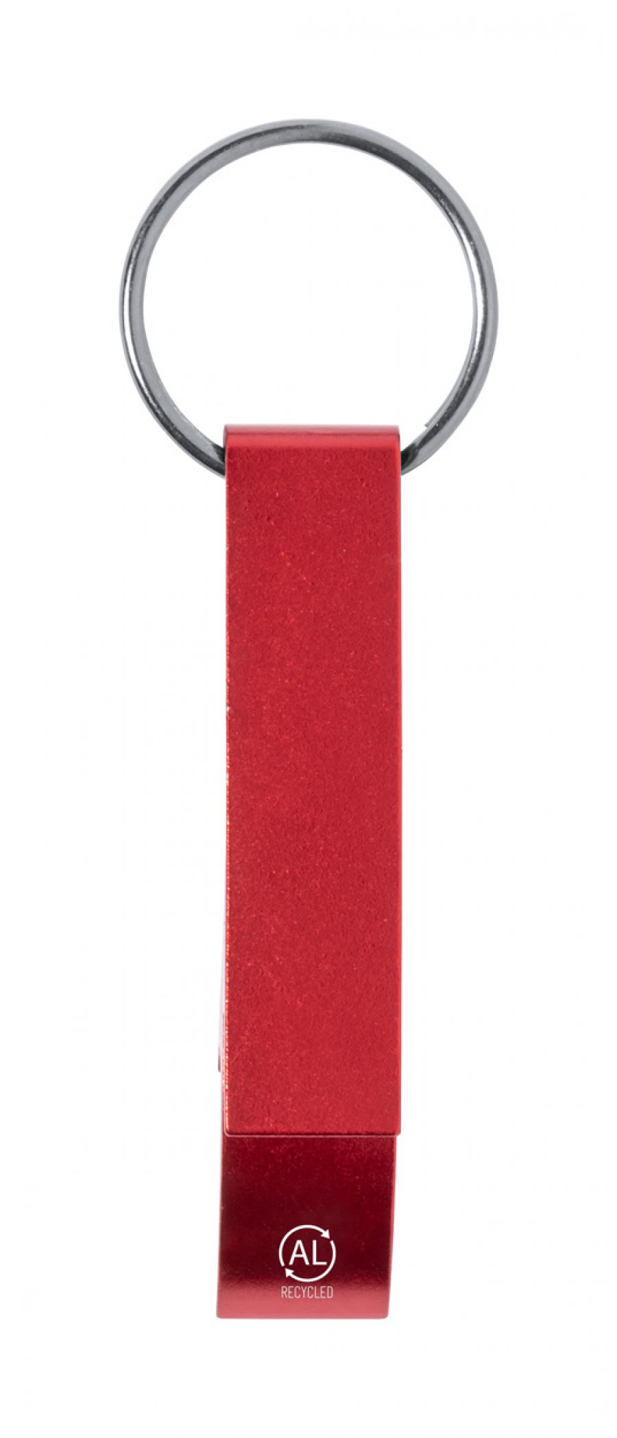 "Mixe" přívěšek na klíče s otvírákem, červená