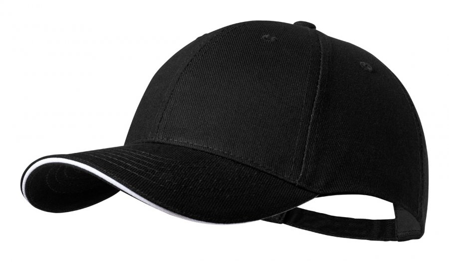"Linnea" baseballová čepice, černá