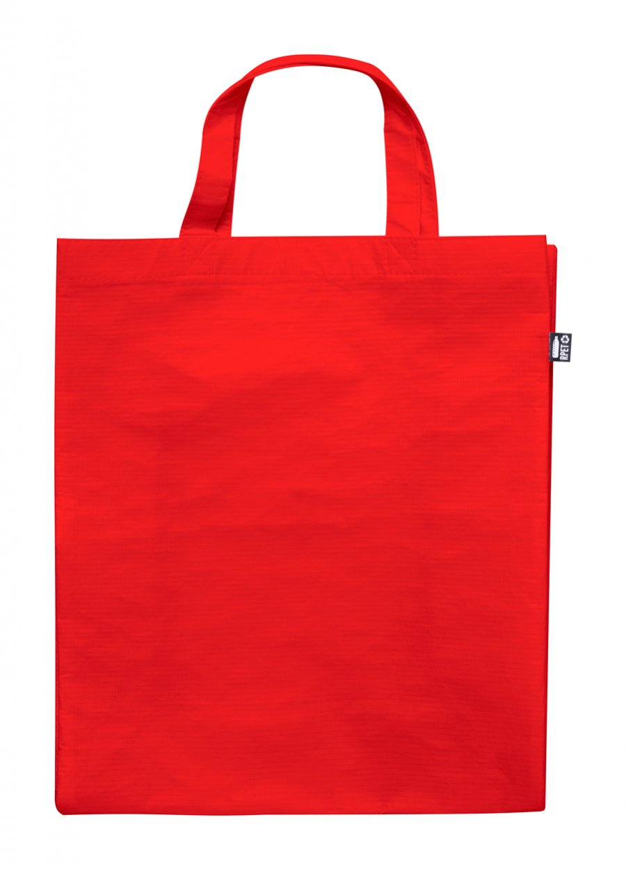 "Okada" rPET nákupní taška, červená