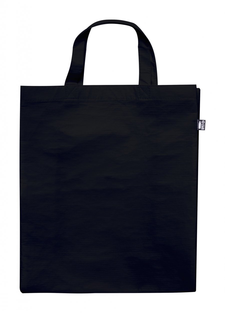 "Okada" rPET nákupní taška, černá