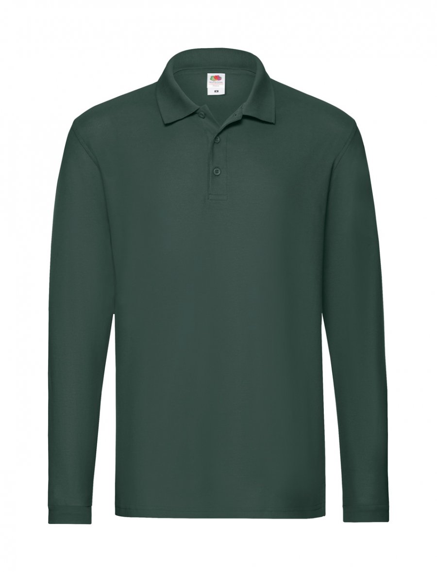 "Premium Long Sleeve" polokošile, zelená