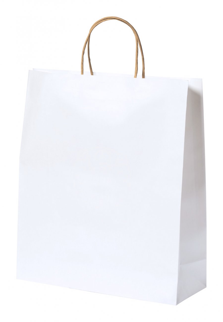 "Cynthia" papírová taška, bílá