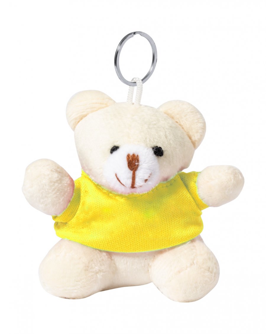 "Teddy" přívěšek na klíče, žlutá