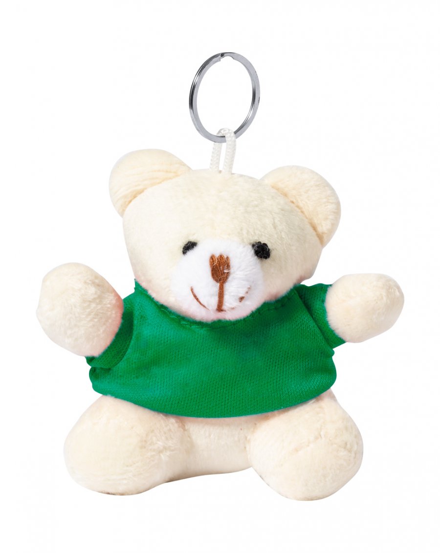 "Teddy" přívěšek na klíče, zelená
