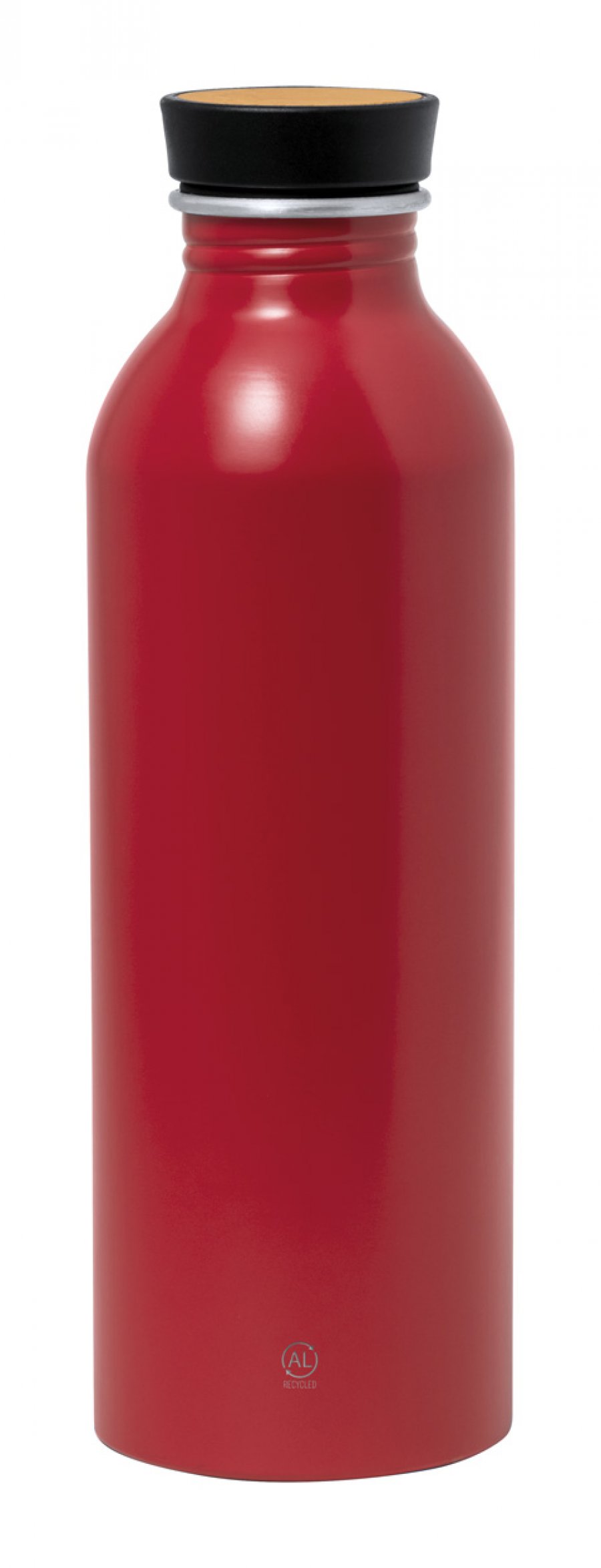 "Claud" recyklovaná hliníková láhev, červená