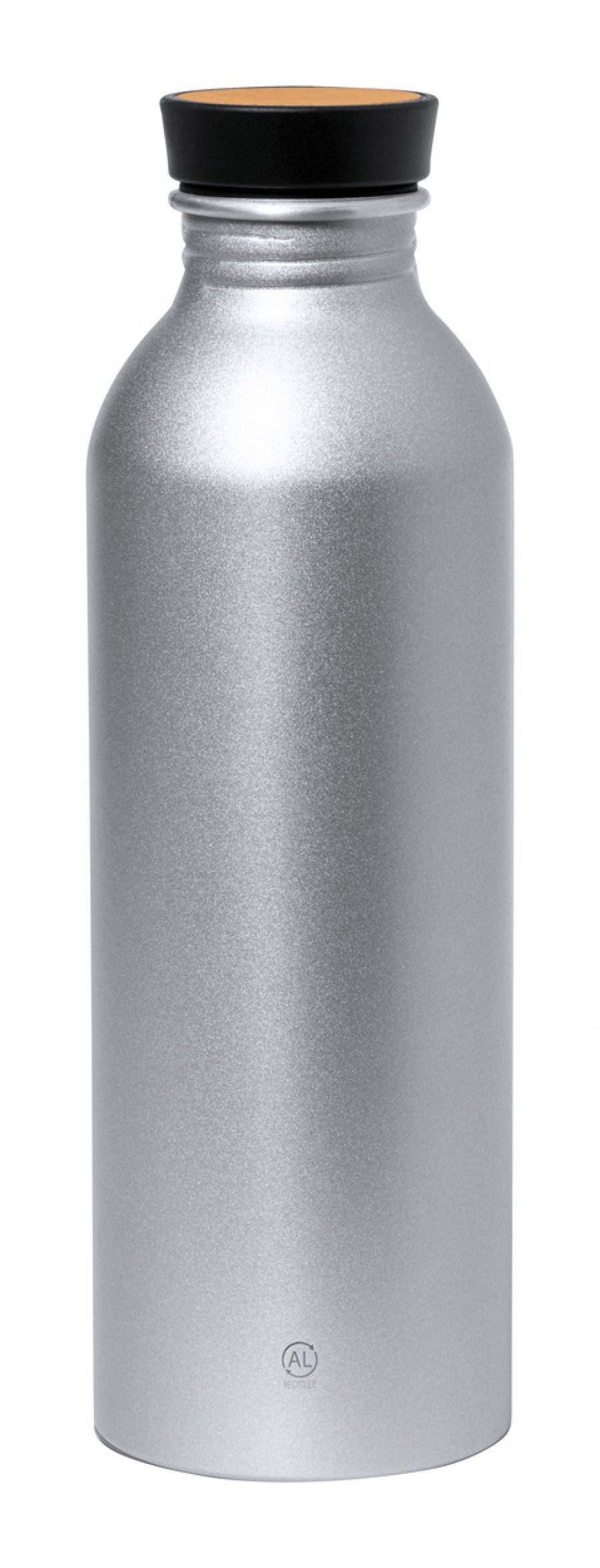 "Claud" recyklovaná hliníková láhev, stříbrná