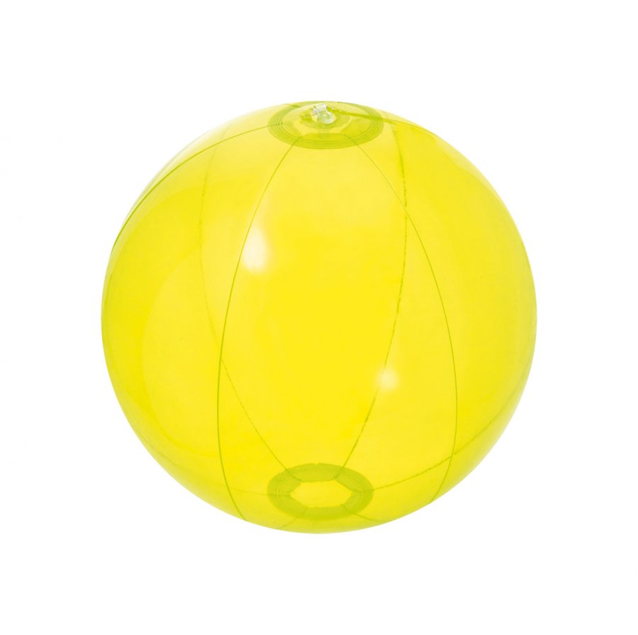 "Nemon" plážový míč (ø28 cm), žlutá