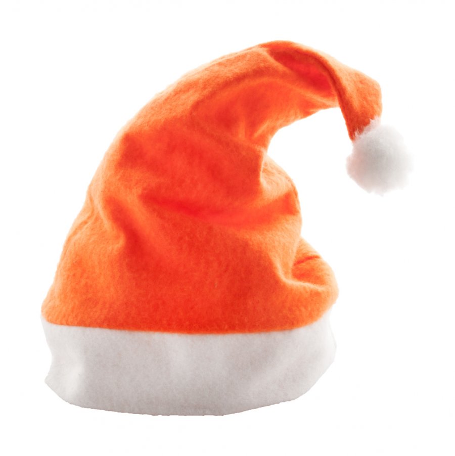 "Papa Noel" santa Klausovská čepice, oranžová