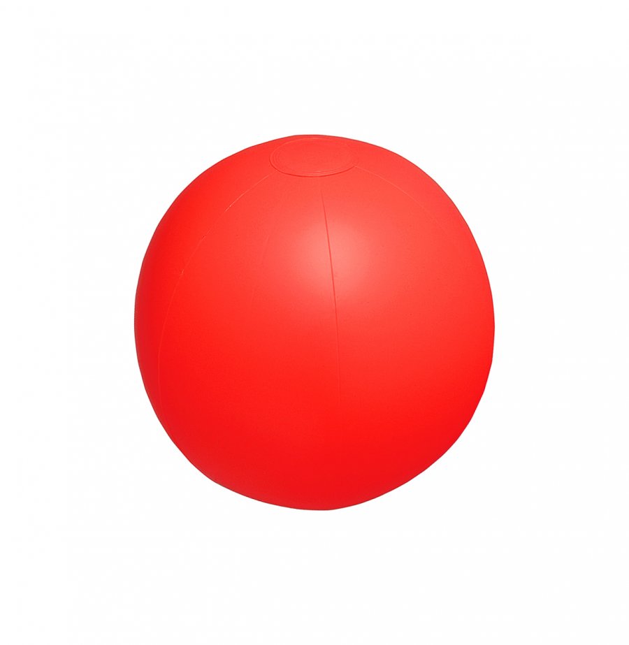 "Playo" plážový míč (ø28 cm), červená