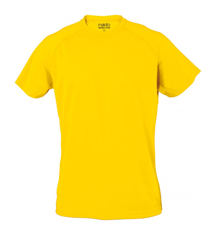 "Tecnic Plus T" sportovní tričko, žlutá