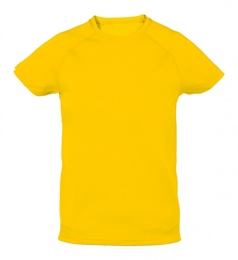 "Tecnic Plus K" sportovní tričko pro děti, žlutá