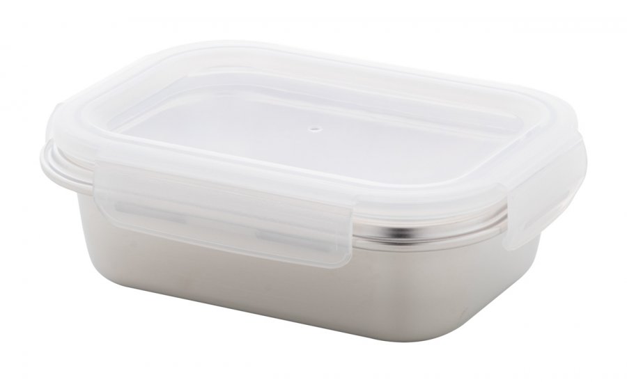 "Lucens" box na jídlo, stříbrná