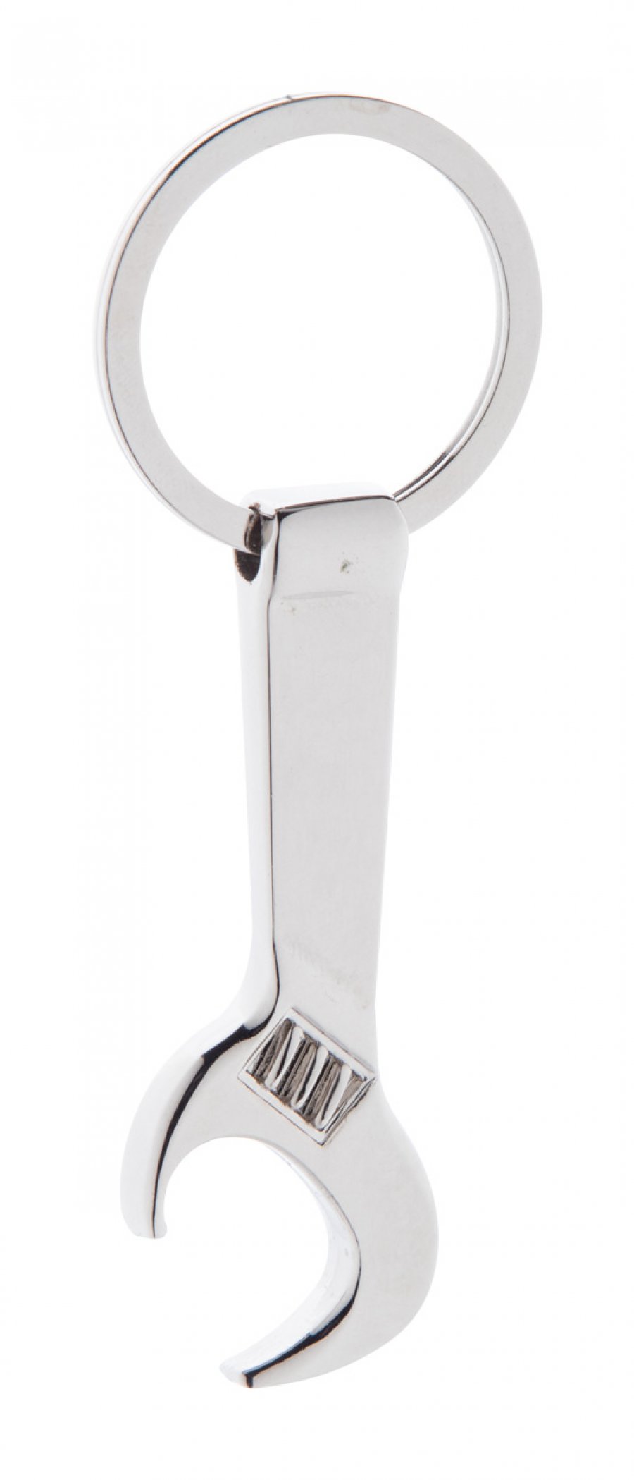 "Spanner" přívěšek na klíče s otvírákem na láhve, stříbrná