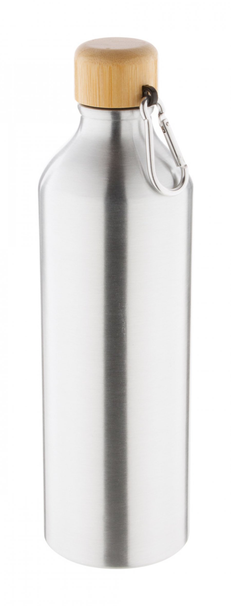 "Monbo XL" hliníková láhev, stříbrná