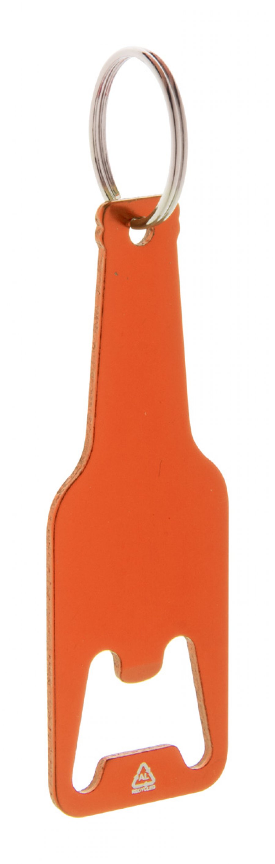 "Kaipi" přívěšek na klíče s otvírákem na láhve, oranžová