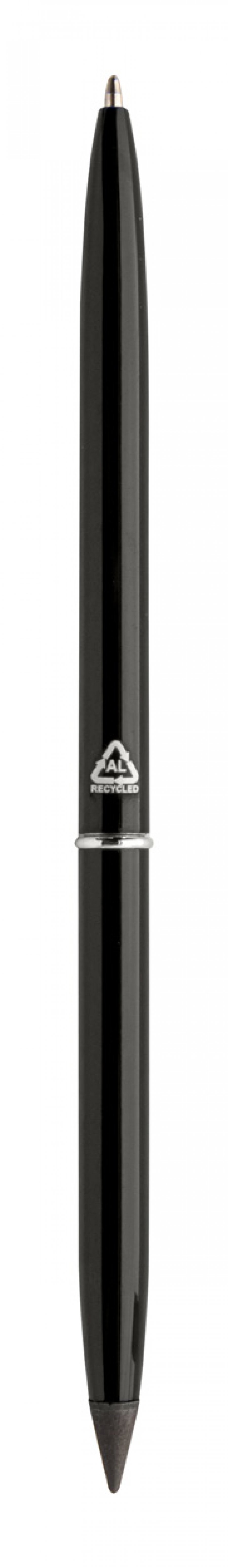 "Raltoo" kuličkové pero bez inkoustu, černá