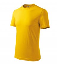 Heavy tričko unisex, žlutá