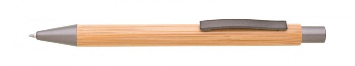Propiska bambus/kov RIVET, šedá